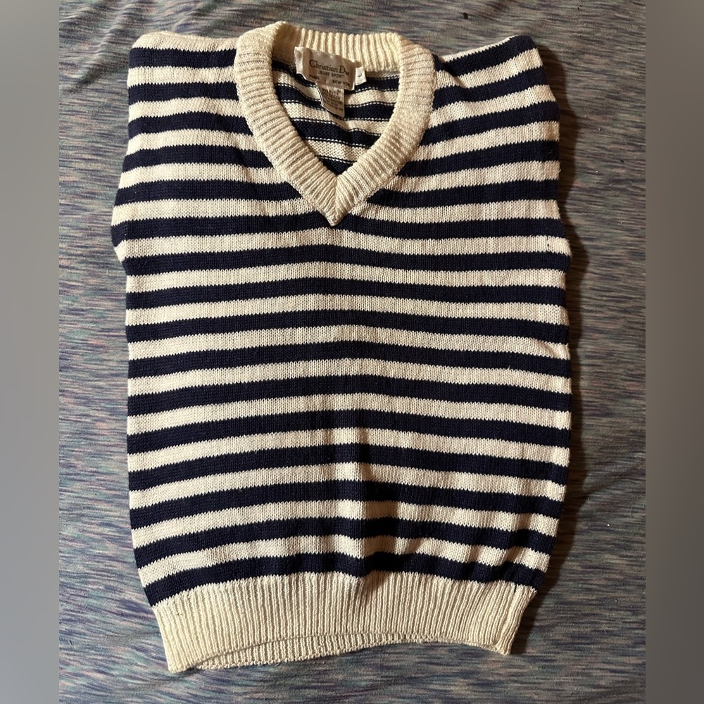 Christian Dior sweater vest for kids.